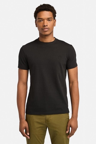 Timberland Dunstan Rıver Short Sleev Siyah Erkek Kısa Kol T-shirt Çok Renkli