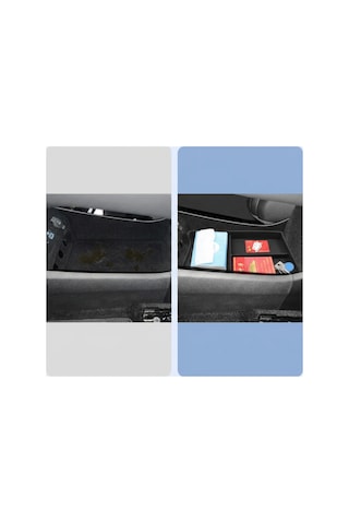 Red Lion Parts Byd Seallion 7 Uyumlu Orta Konsol Altı Esnek Silikon Saklama Kutusu Organizer