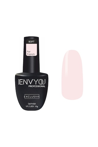 Envy Kalıcı Oje For French Collection Yarı Şeffaf Soft Nude Kalıcı Oje 10gr