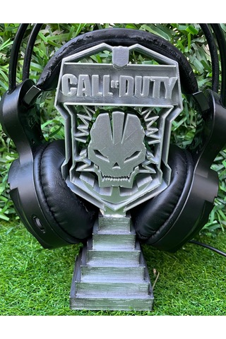 Call Of Duty Temalı Kulaklık Standı 3d Baskı