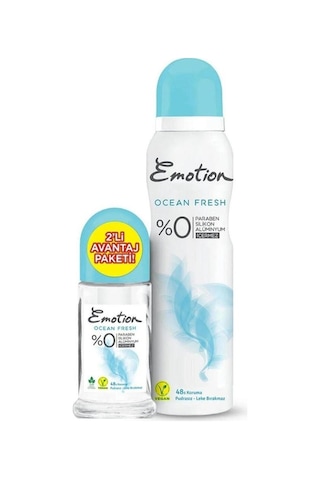 Kofre Kadın Deodorant 150 Ml + Roll-on 50 Ml Ocean Fresh