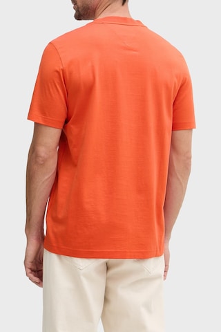 Tommy Hilfiger Logolu Pamuklu Regular Fit Bisiklet Yaka T Shirt Erkek T Shirt Mw0mw43066 Scx Orange