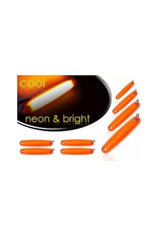 Ahmet Otomotiv 8 Adet Neon Parmak Led Lamba Sarı 12 V 24 V