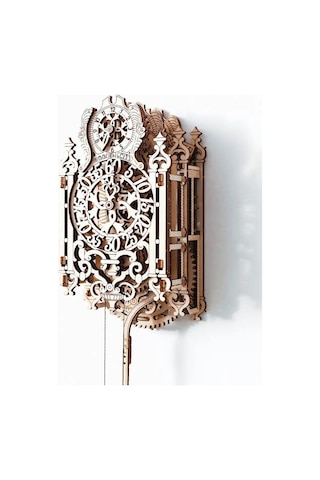 Royal Clock 3d Ahşap Saat Maketi 110x11x10 Cm