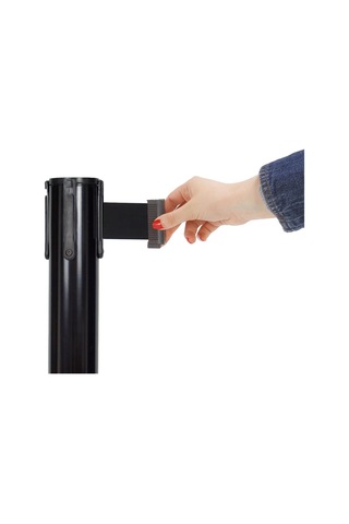 Şerit Bariyer En Ucuz Yönlendirme Bariyeri Ayaklı Güvenlik Şerit Bariyer - Elektrostatik Boyalı 10 Adet