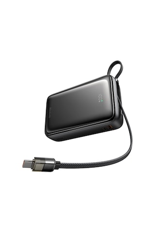 Mcdodo Mc-6370 20000mah 65w Dahili Kablolu Powerbank Siyah