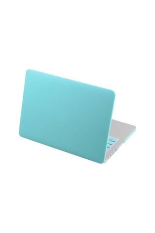 Arabulalaca Apple Uyumlu MacBook Air 13.6 2022 A2681 Kılıf M2 Mat Doku Mint