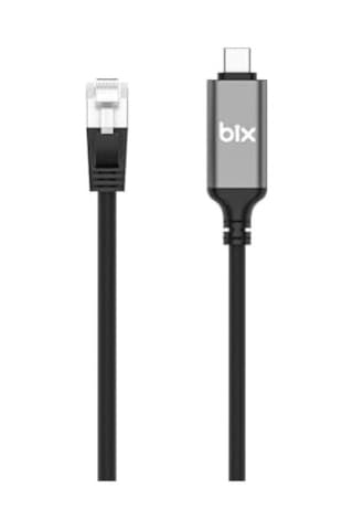 Bix C6c01 Usb-c To 1000mbps Gigabit Ethernet Dönüştürücü Cat6 Kablo 1 Metre Thunderbolt 3/4/5, Mac/windows/ipad/ Uyumlu 0