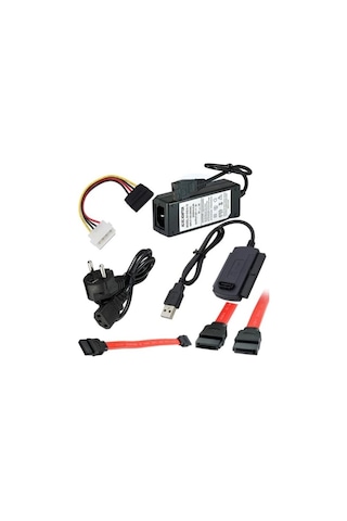 Usb Sata Ide Adaptörlü Çevirici Usb To 2.5 / 3.5 / 5.25