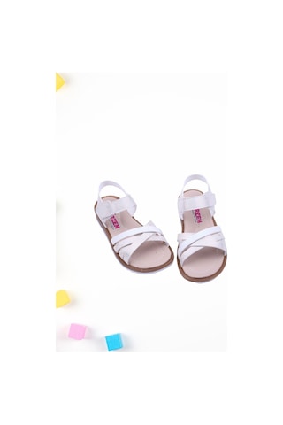 Papuç Sepeti Arzen-2880 Kız Çocuk Ortopedik Sandalet 001