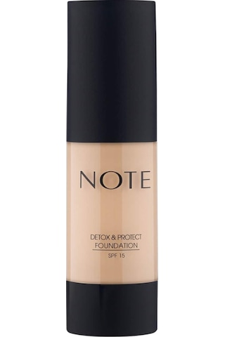 Note Cosmetics Cosmetics Detox & Protect Fondöten Canlandırıcı Etki 01 Beige