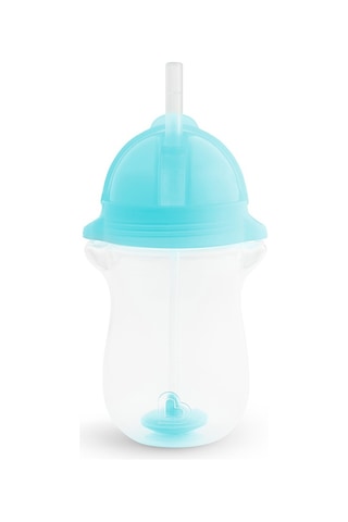 Munchkin Tıklama Kilitli Uçlu Alıştırma Bardağı 296 ML 12+ Ay Mavi