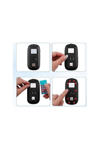 Mouse Skatez 20 Adet Mouse Paten Seti Fare Ayağı Çıkartması Diğer