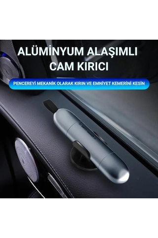 Coofbe Araç Emniyet Kemer Kesici Ve Araç Cam Kırıcı Araç Emniyet Çekici Araç Acil Durum Kiti Sharp Tool Safety Hammer