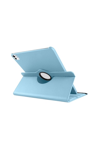 Apple Uyumlu iPad Pro 13 Inç 2024 M4 A2925-a2926 Dönebilen Pu Deri Standlı Tablet Kılıfı