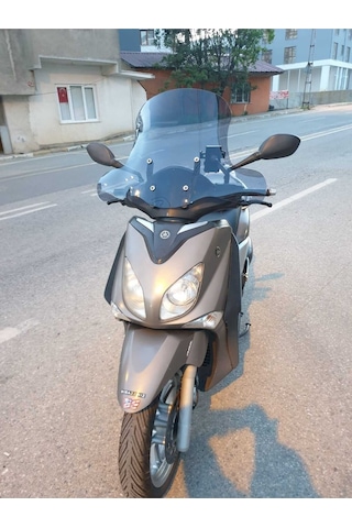 Motocam Yamaha Xcity 250 Ön Cam 2011-2016 Model 50cm Füme Renkli 4mm Elcikli