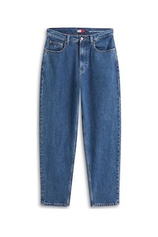 Tommy Hilfiger 90'lar Tarzı Yüksek Bel Dar Paça Mom Jean Bj4133-16255 Mavi