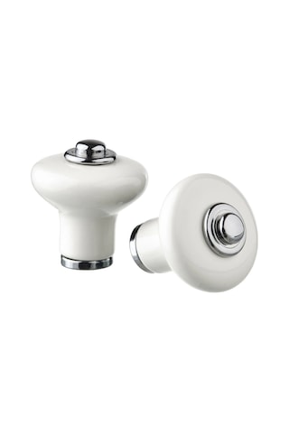 Ikea Klıngstorp 2'li Mobilya Kulpu 30 Mm Krom - Beyaz