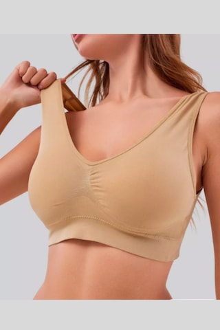 Limira Limbus Model Göğüs Dikleştirici Spor Kalın Asklı Pedli Sütyen Korse Siyah Renk Ten