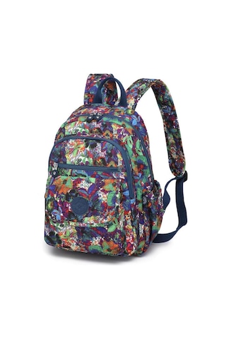 Orta Boy Kadın Sırt Çantası Smart Bags Krinkıl Kumaş 1187 Petunia