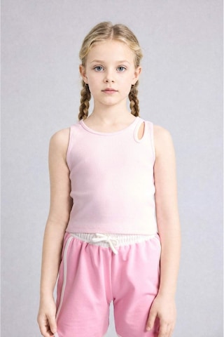 Defacto Bisiklet Yaka Atlet Kız Çocuk H7245a826hspn343 Pembe-pn343