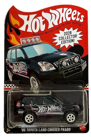 Hot Wheels 05 Toyota Land Cruiser Prado Koruma Kabı Dahil Çok Renkli
