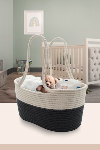 Jasper Keçe Siyah Anne Bebek Bakım Çantası Ve Organizeri Krem - Siyah