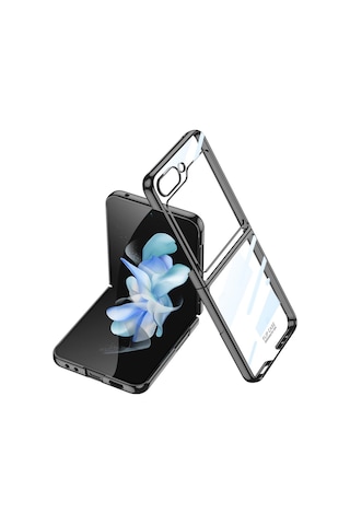 Galaxy Z Flip 5 Kılıf Kıpta Lensli Kılıf