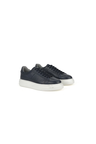 Ziya, Erkek Hakiki Deri Sneaker 1531026zh12 Lacivert 1531026zh12 200 Lacivert