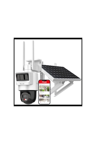 Hılook Ptz-n2c400ı-k/4g/c05s10, 4mpix, 4mm, 30mt Gece Görüşü, Dahili Mikrofon, Pır+radar, 4g, Sol