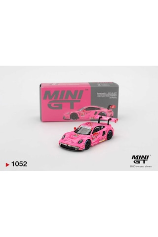 Mini Gt 1052 1/64 Porsche 911 Gt3 R Ao Racing 2024 Imsa Road Amerıca