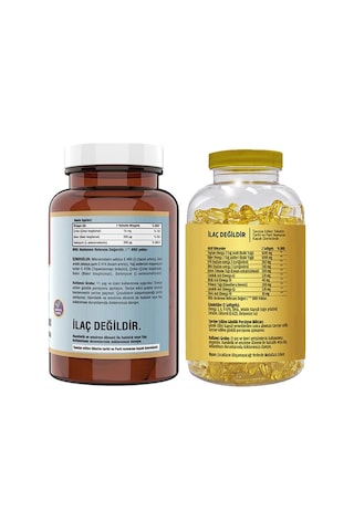 Ncs Çinko Bisglisinat Selenium 120 Tab & Flx Omega 3-6-9 90 Tab
