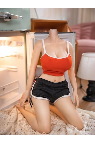 Zaga Oyun TPE Suni Deri, Emiş Güçlü, USB Şarjlı, Sesli, Titreşimli, Gerçekçi 2 Girişli iliski Bebeği | 12 KG
