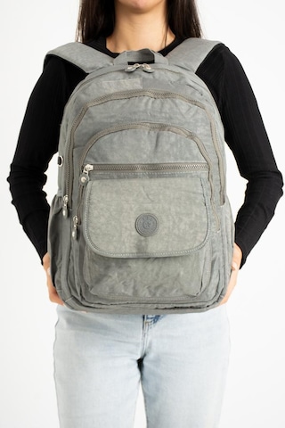 Baginn 571 Collection Klinkır Kumaş Lise Üniversite Çantası 45 x 30 Cm Çok Cepli