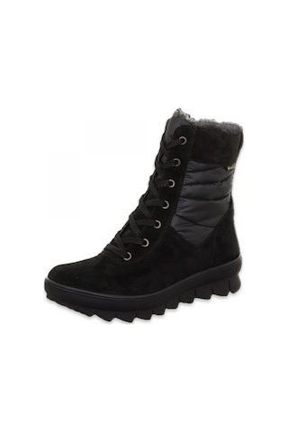 Legero 000421 Z Novara Gore-tex Deri Siyah Kadın Bot Siyah