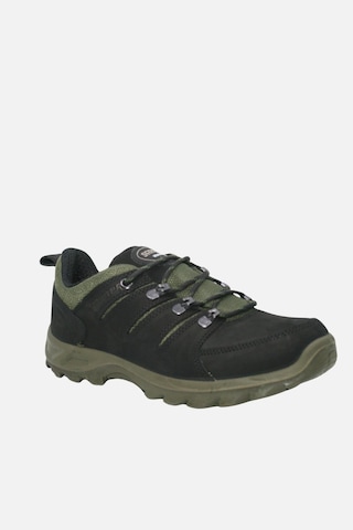 Scooter Su Geçirmez Deri Siyah-haki Kadın Outdoor Ayakkabı G5557nsh Siyah - Haki