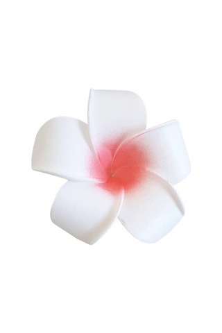 Plumeria Çiçek Klipleri Gerçekçi Detaylı Barrette Saç Aksesuarları İnce Kalın Uzun Kısa Saçlar İçin Çok Renkli