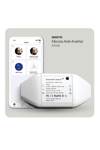 Meross Akıllı Tasarruf Paketi Ms-sc5b Apple Home Destekli