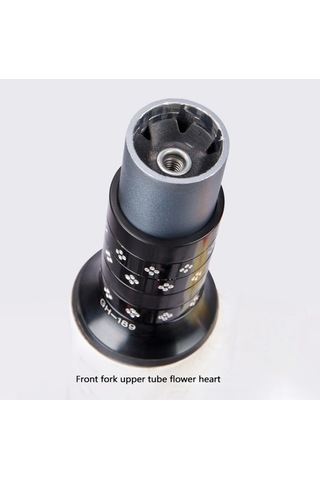 Novahub Genel Bisiklet Çatalı, Yıldız Somunu, Kurulum Aracı, Gümüş, Metal, Uygundur: 28.6 Mm Dış Çaplı Ön Çatal Çok Renkli