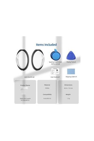 İnsta 360 One X3 Lens Guard