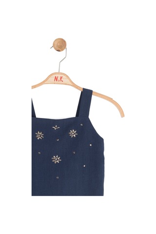 Kız Çocuk Cashmere Crop Nk-31350 Lacivert