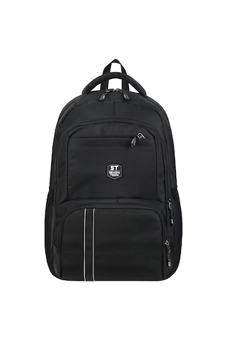 Seventeen Unisex Suya Dayanıklı Çok Bölmeli Laptop, Okul Ve Günlük Kullanım Sırt Çantası 4904 Siyah-gri SİYAH-GRİ