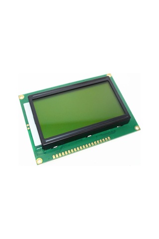 2.9 Inch 12864b V2.0 Yeşil Glcd Modül Spi 5v 128x64 Pixel Grafik Lcd Display Ekran