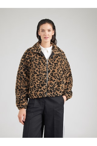 Only Onlthea Teddy Aop Jacket Cc Otw Kadın Ceket 15374913 Leopar