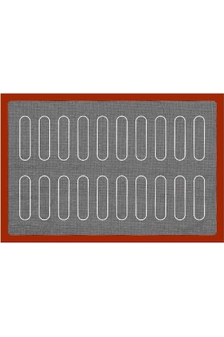 Silikon Delikli Mat 40 60 Cm Ekm-46 Büyük Ve Küçük Ekler Hamur Açma Matı Yapışmaz Fırın Matı-26