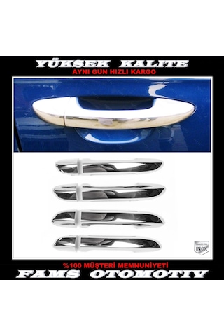 Vw Passat B6 Krom Kapı Kolu 4 Kapı 2005-2011 Arası P. Çelik