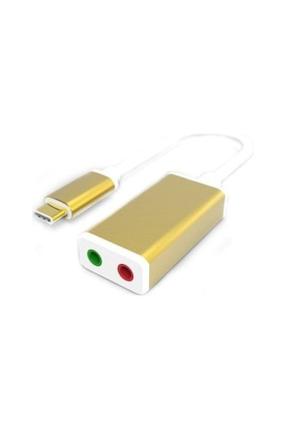 Type-C Stereo Tip C Harici  USB 3.1 Ses Kartı