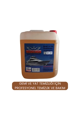Deniz Aracı Yat Deri Koltuk Temizleme Kimyasalı 5 Lt