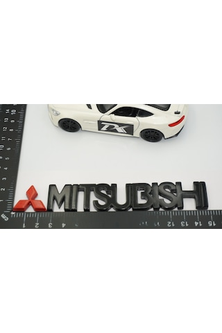 Dk Tuning Mitsubishi Bagaj Siyah Yazı Logo Arma