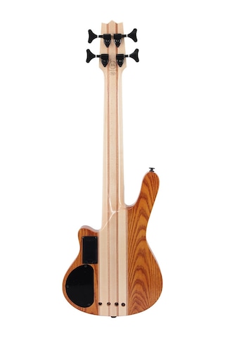 Mahalo Meb1pro-tbr Elektro Bas Ukulele Transparent Brown